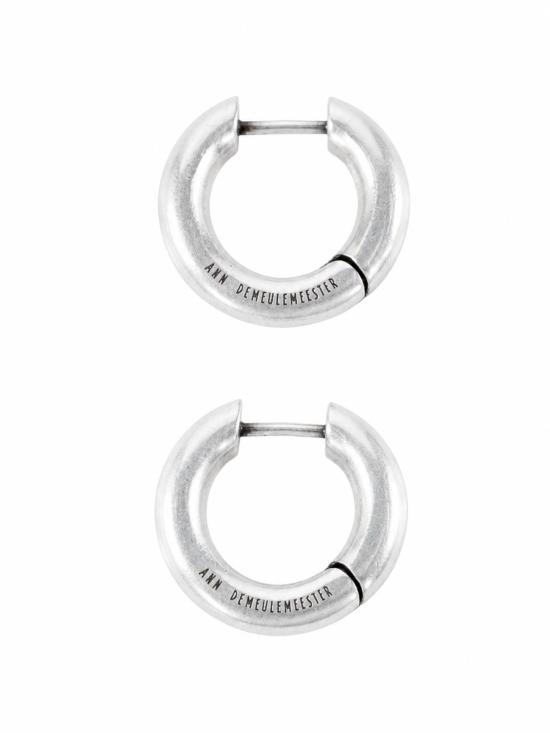 26FW 앤 드뮐미스터 이어링 B0013105JW020 070 ANTIQUE SILVER - ANN DEMEULEMEESTER