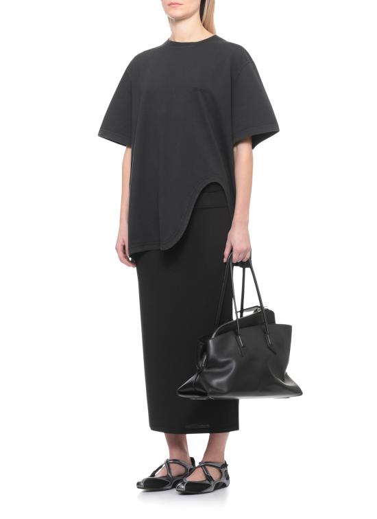 26SS 디 아티코 반팔 티셔츠 260WCT00350 JJJ025AA615 Nero - THE ATTICO