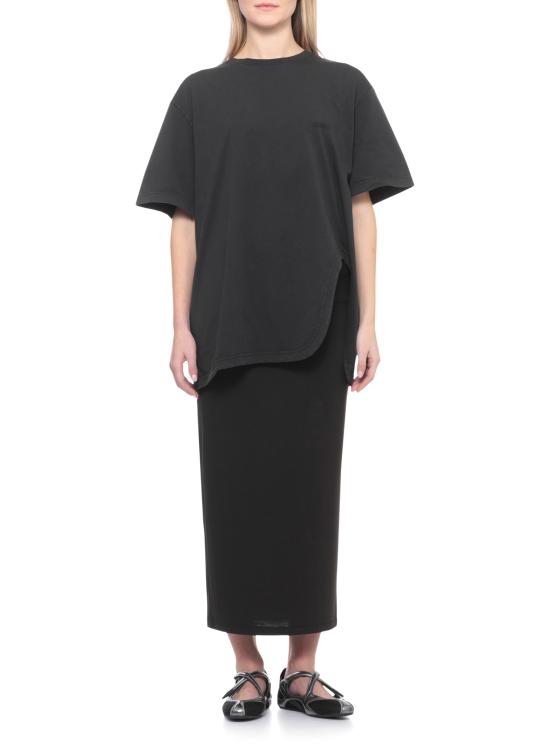 26SS 디 아티코 반팔 티셔츠 260WCT00350 JJJ025AA615 Nero - THE ATTICO