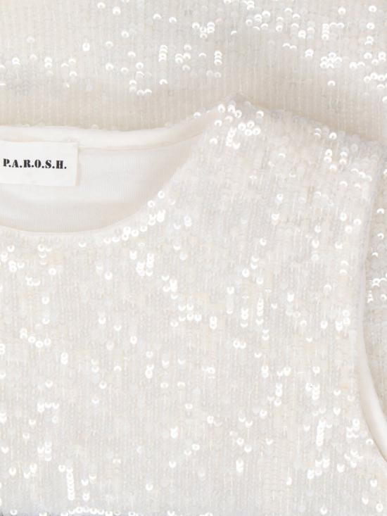 26SS 파로쉬 긴팔 티셔츠 D311680 001 White - PAROSH