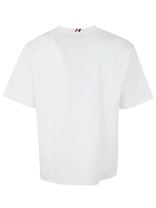 26SS 톰브라운 반팔 티셔츠 MJS183A07323100 WHITE DOM - THOM BROWNE