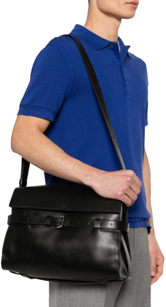 26SS 모스키노 숄더백 MD4158PP0OFF0000 BLACK - MOSCHINO