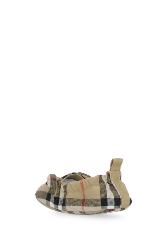 26SS [키즈] 버버리 플랫 슈즈 8118228 B N1 MARLOWB9368 Beige - BURBERRY