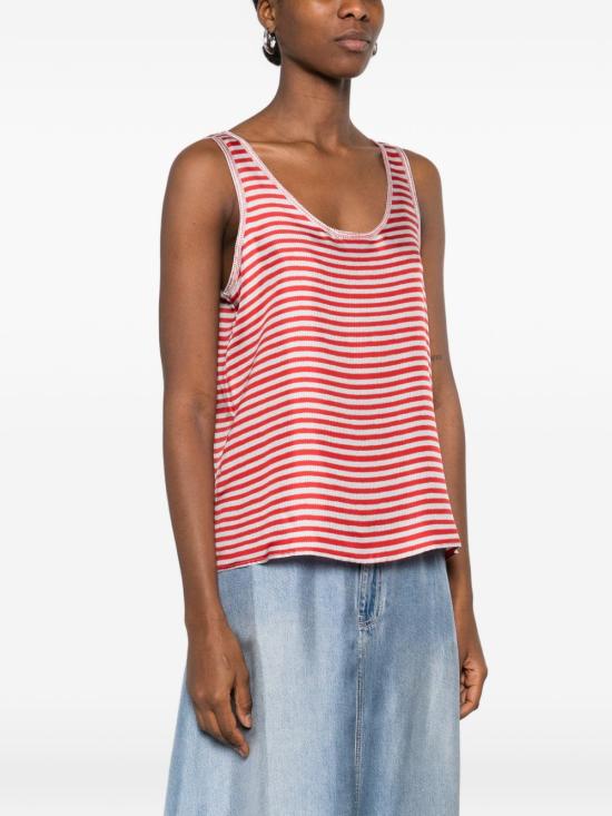 26SS 피에르루이마샤 민소매 티셔츠 ALOE S CAN12778 518248 101 Red - PIERRE LOUIS MASCIA