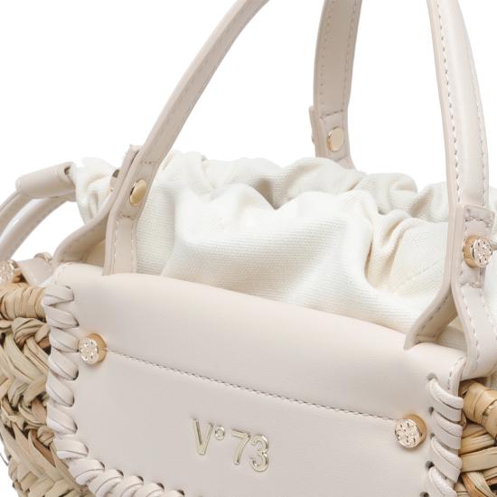 26SS 브이73 토트백 73BS9N202 OFF WHITE NATURALE White - V73