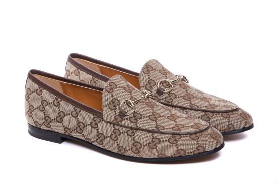 26SS 구찌 조던 로퍼 431467 KY9809763 Beige - GUCCI