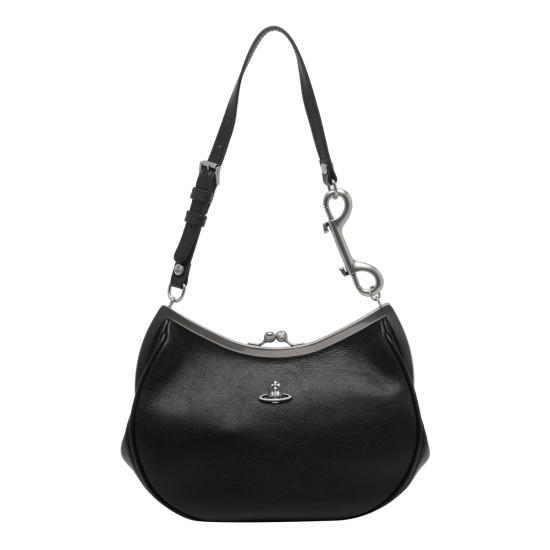 26SS 비비안웨스트우드 숄더백 4B01000PW L00BXN405 Black