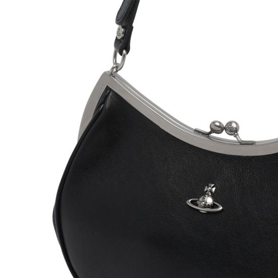 26SS 비비안웨스트우드 숄더백 4B01000PW L00BXN405 Black - VIVIENNE WESTWOOD