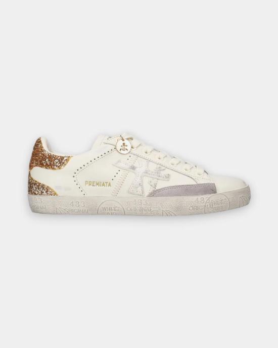 26SS 프리미아타 스티븐 로우 스니커즈 STEVEND 8059 GOLD White
