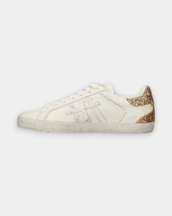 26SS 프리미아타 스티븐 로우 스니커즈 STEVEND 8059 GOLD White - PREMIATA