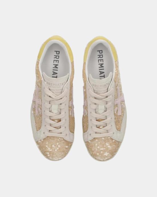 26SS 프리미아타 스티븐 로우 스니커즈 STEVEND 8254 SILVER Silvery pink glo - PREMIATA