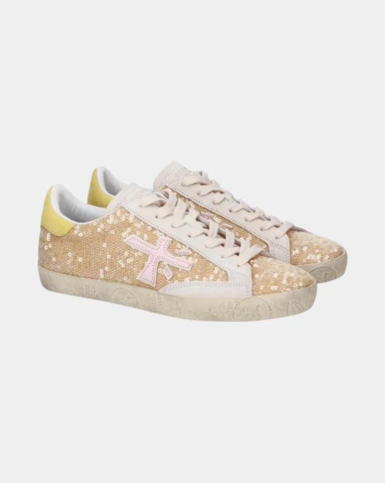26SS 프리미아타 스티븐 로우 스니커즈 STEVEND 8254 SILVER Silvery pink glo - PREMIATA