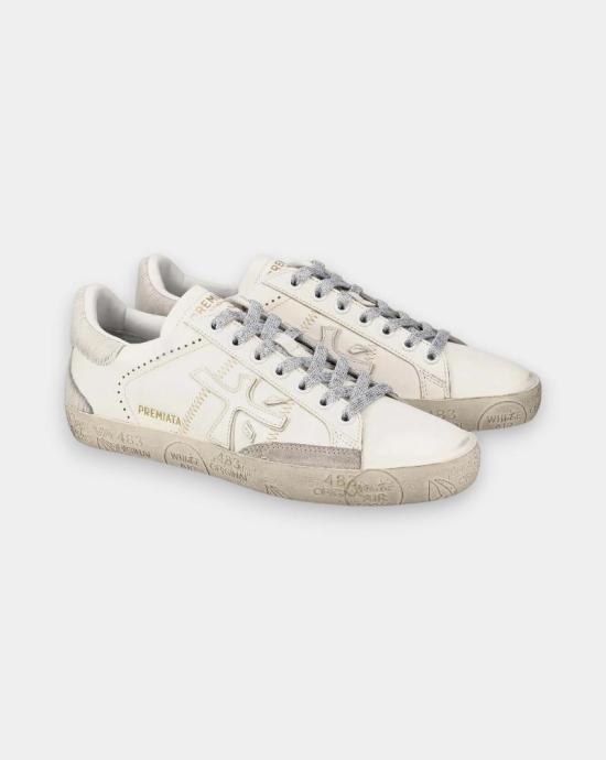 26SS 프리미아타 스티븐 로우 스니커즈 STEVEND 7608 WHITE White - PREMIATA