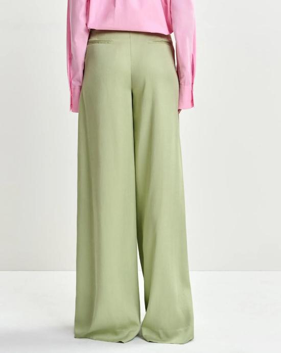 26SS 에센셜앤트워프 팔라초 팬츠 JUSTICIA BS22BASIL SMASH Green - ESSENTIEL ANTWERP