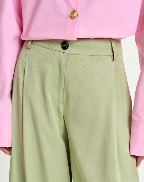 26SS 에센셜앤트워프 팔라초 팬츠 JUSTICIA BS22BASIL SMASH Green - ESSENTIEL ANTWERP