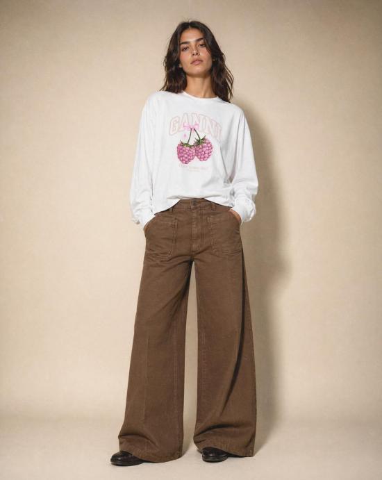 26SS 프레임 데님 팬츠 3009236 MOTHBROWN Brown - FRAME