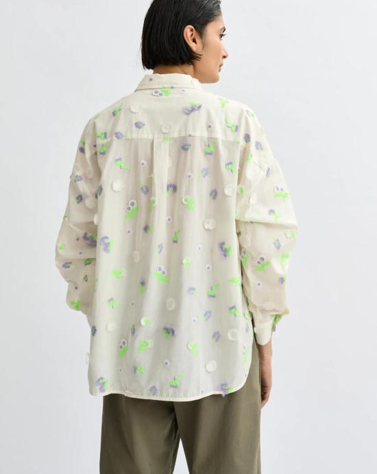 26SS 에센셜앤트워프 셔츠 JIMENA J1OWOFF WHITE Beige - ESSENTIEL ANTWERP