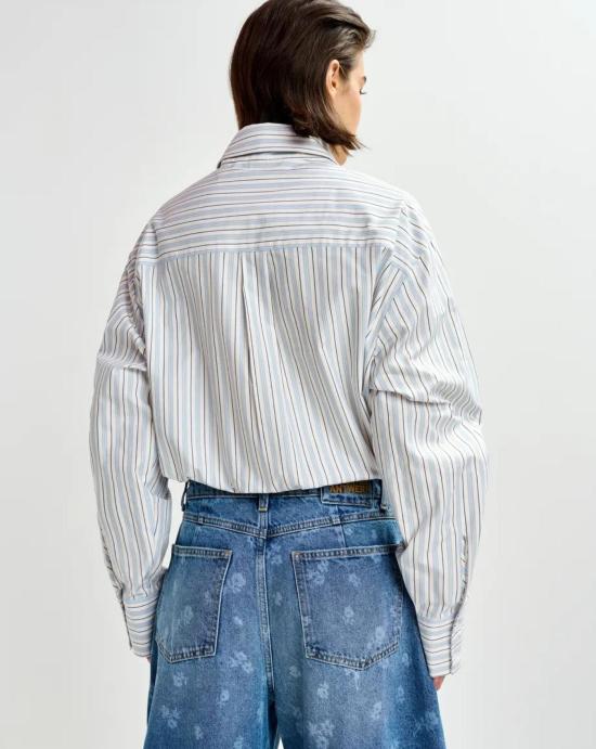 26SS 에센셜앤트워프 셔츠 JOMATO J1NBNILE BLUE Blue - ESSENTIEL ANTWERP