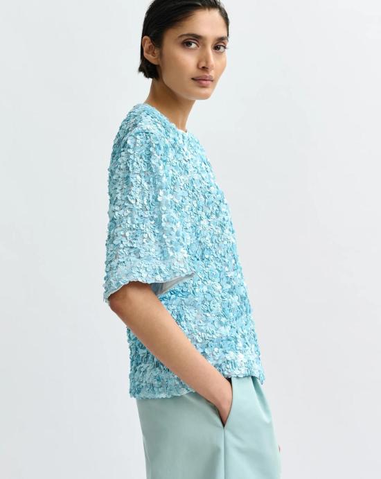 26SS 에센셜앤트워프 민소매 티셔츠 JULI LV26LAKE VIEW Blue - ESSENTIEL ANTWERP