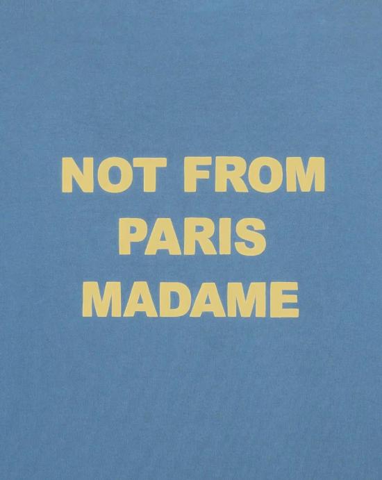 26SS 드롤드무슈 반팔 티셔츠 K TS203 CO002ATBL Blue - DROLE DE MONSIEUR