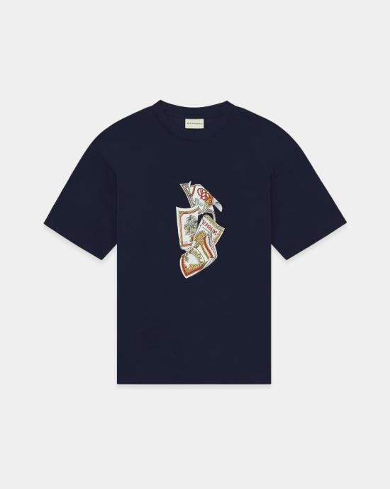 26SS 드롤드무슈 셔츠 K TS311 CO002NY Blue