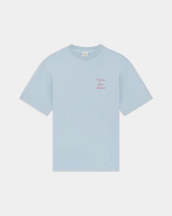 26SS 드롤드무슈 반팔 티셔츠 K TS209 CO002LBE Blue