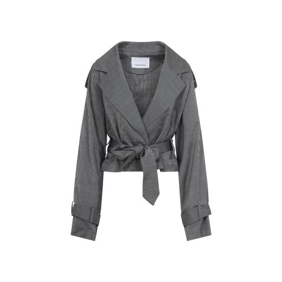 26SS 더프랭키샵 자켓 TRFS21531 107 GREY MELANGE - THE FRANKIE SHOP