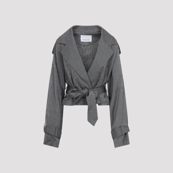 26SS 더프랭키샵 자켓 TRFS21531 107 GREY MELANGE - THE FRANKIE SHOP