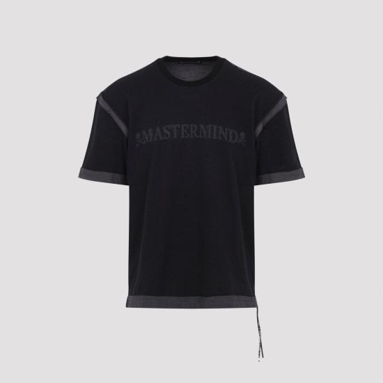 26SS 마스터마인드 반팔 티셔츠 MW26SE1TS003 016 BLACK - MASTERMIND