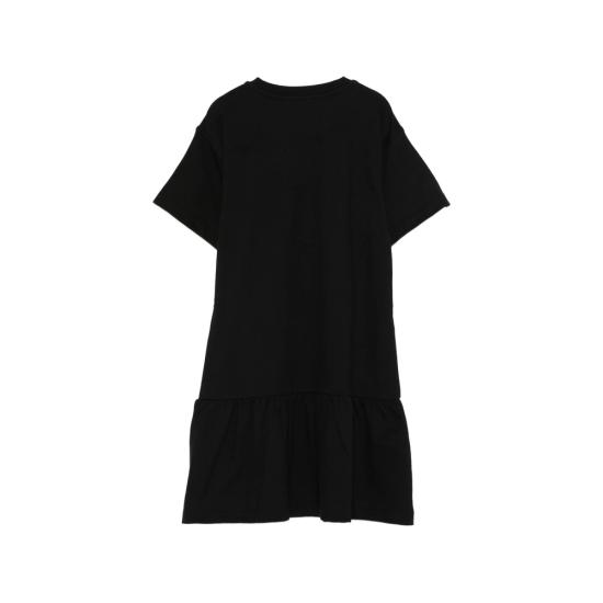 26SS [키즈] 모스키노 원피스 HDV0HK LFA07 60100 BLACK - MOSCHINO