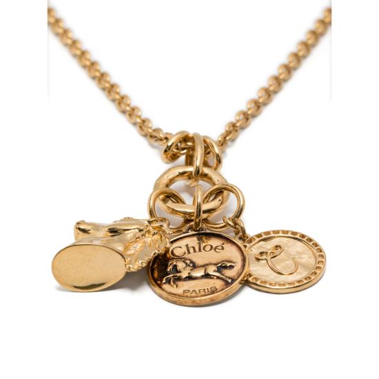 26SS 끌로에 목걸이/팬던트 25AJN03CB7 9DC GOLD - CHLOE