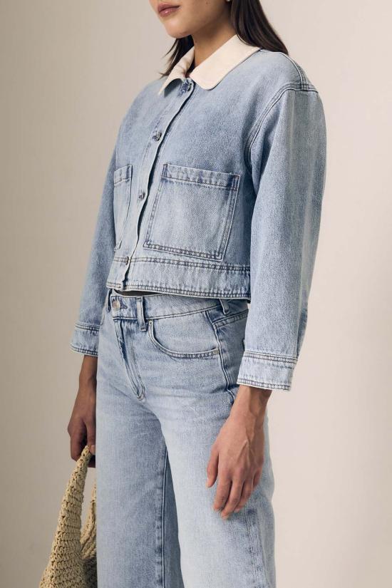  르장 데님 자켓 코라 재킷 - LE JEAN