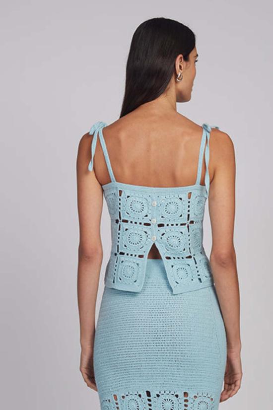  ELEVEN SIX 블라우스 일레븐 식스 이올라 크로셰 탑 - OTHER BRANDS