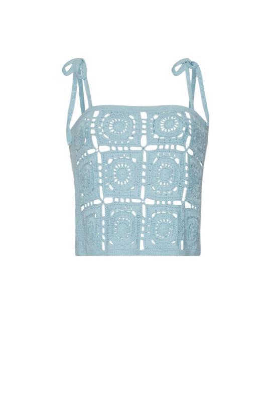  ELEVEN SIX 블라우스 일레븐 식스 이올라 크로셰 탑 - OTHER BRANDS