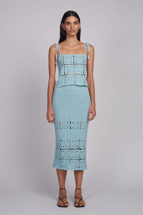  ELEVEN SIX 블라우스 일레븐 식스 이올라 크로셰 탑 - OTHER BRANDS