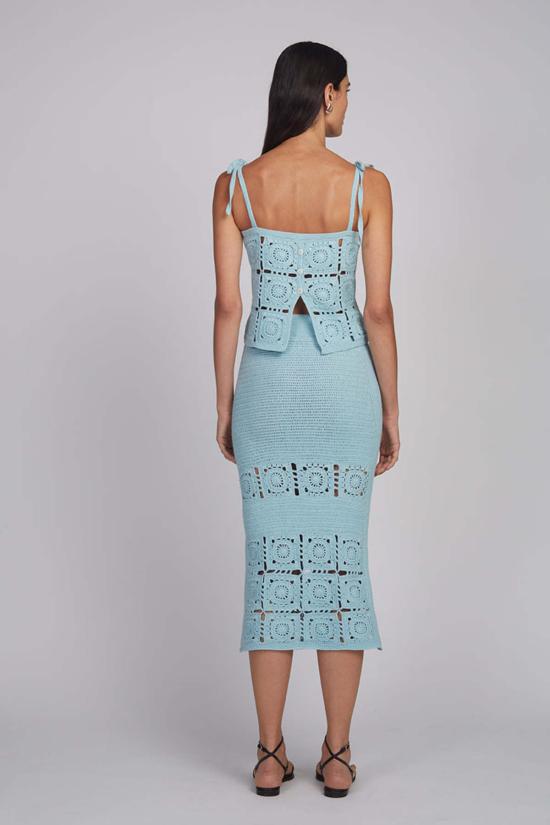  ELEVEN SIX 블라우스 일레븐 식스 이올라 크로셰 탑 - OTHER BRANDS