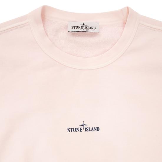26SS [키즈] 스톤 아일랜드 풀오버 L1S166100018 PINK - STONE ISLAND