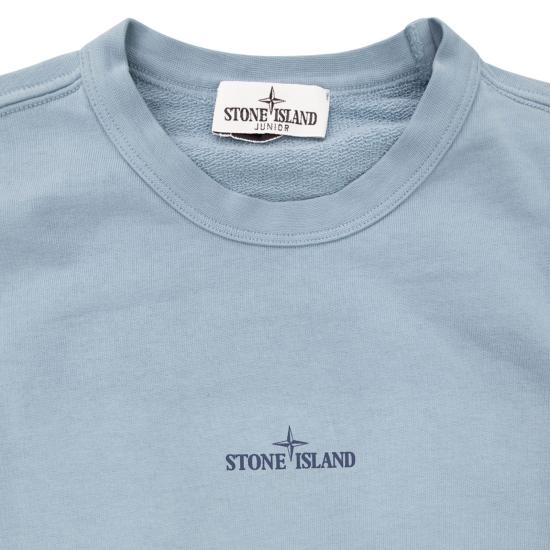 26SS [키즈] 스톤 아일랜드 풀오버 L1S166100018 LIGHT BLUE - STONE ISLAND