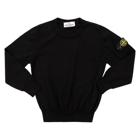 26SS [키즈] 스톤 아일랜드 풀오버 L1S165100001 BLACK