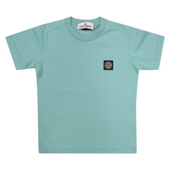 25SS [키즈] 스톤 아일랜드 티셔츠 K1S162100002 TURQUOISE