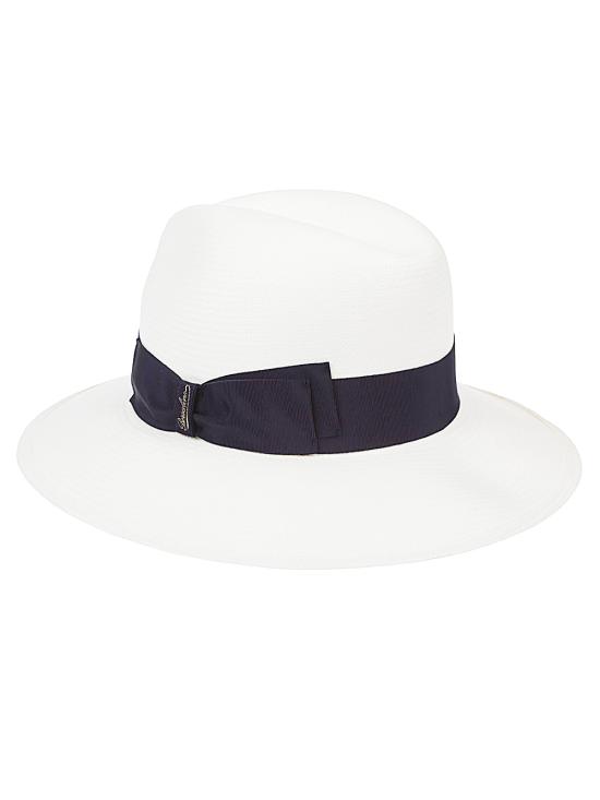 26SS 보르살리노 모자 140340 01C0 White - BORSALINO