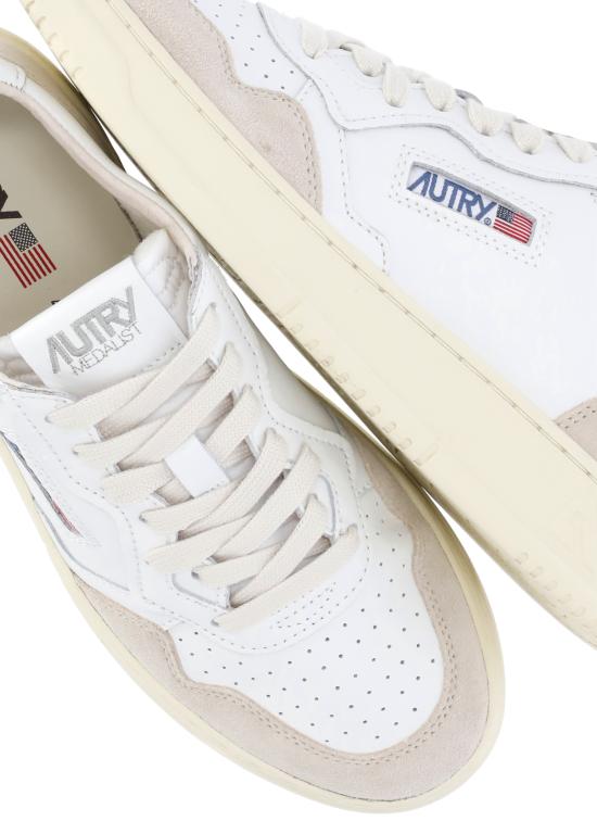 26SS 오트리 메달리스트 로우 스니커즈 AULW LS33WHITE White - AUTRY
