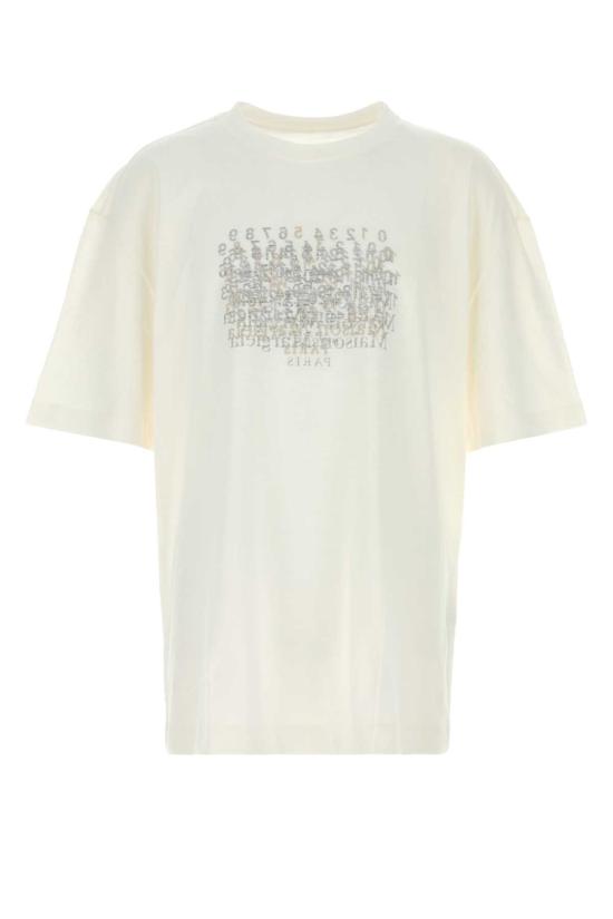 26SS 마르지엘라 반팔 티셔츠 S50GC0732M20164 971 White