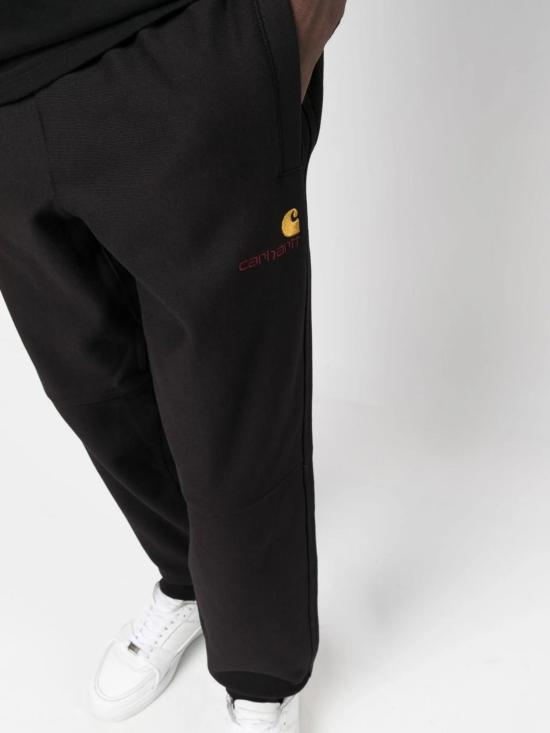 26FW 칼하트 WIP 스트레이트 팬츠 허리끈 조절형 면 혼방 트레이닝 - CARHARTT WIP