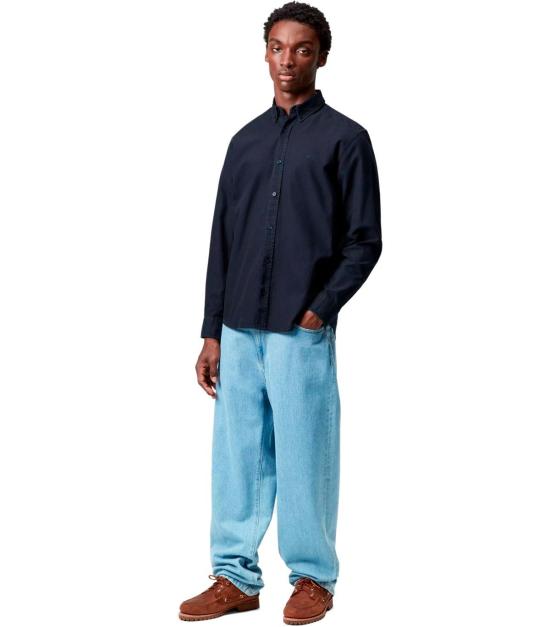 26SS 칼하트 WIP 롱슬리브 볼튼 셔츠 I030238 1CGD S Blue - CARHARTT WIP