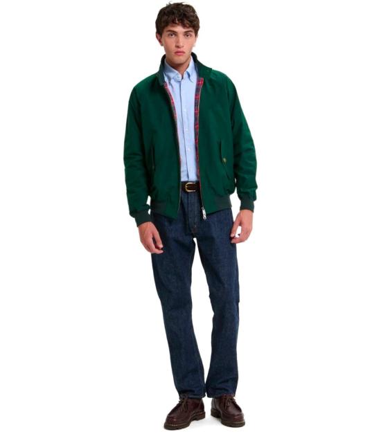26SS 바라쿠타 G9 레귤러핏 헤링턴 자켓 BRCPS0001 BCNY1 6368 S Green - BARACUTA