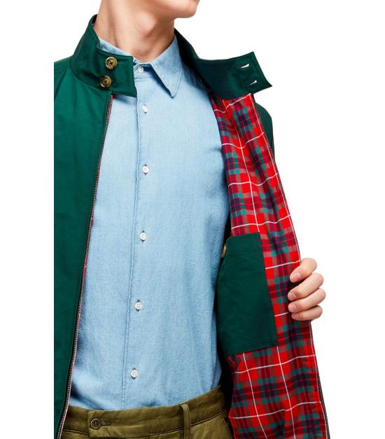 26SS 바라쿠타 G9 레귤러핏 헤링턴 자켓 BRCPS0001 BCNY1 6368 S Green - BARACUTA