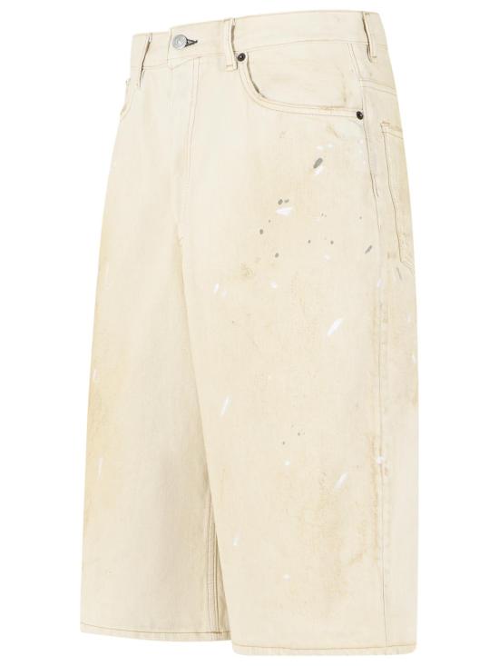 26SS 아크네 스튜디오 디스트레스드 데님 쇼츠 BE0218100 Ivory - ACNE STUDIOS