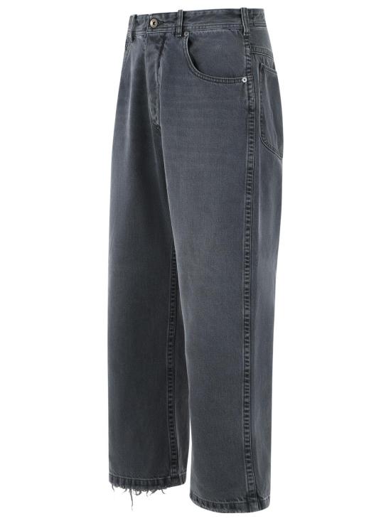 26SS 마르지엘라 스트레이트레그 크롭 진 S50LA0245 S30842963 Black - MAISON MARGIELA