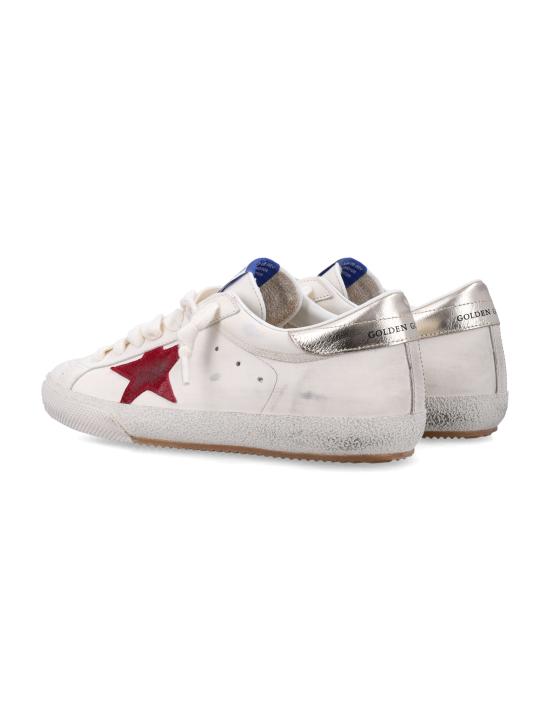 26SS 골든구스 슈퍼스타 스니커즈 GMF01003F008137 12378 WHITE RED PLATINUM - GOLDEN GOOSE